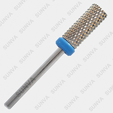 Medium Grit Small Barrel Nail Drill Bit SUNVA Silver